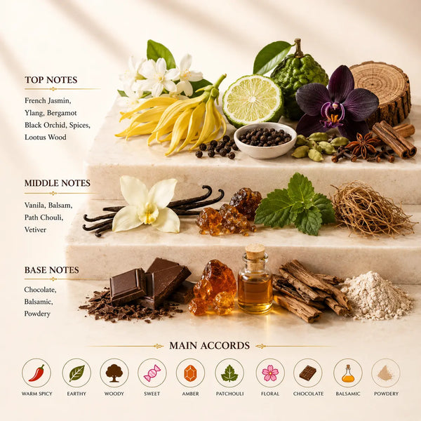 Dark Orchid Luxury Spicy Floral Perfume