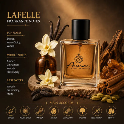 Lafelle Parfum by Aavsm – Warm Vanilla Amber Fragrance